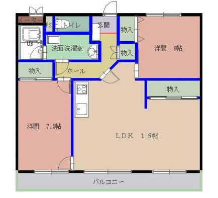 ☆レア物件空きが出ます☆全て洋室２ＬＤＫ☆